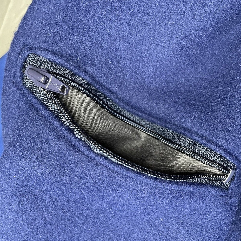 Vintage IDITAROD ALASKA Wolf Sled Dog Fleece Lined Snow Jacket Made in USA Large - Picture 10 of 12